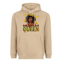 Mushroom beautiful black queen Heavyweight Hoodie - texasbilliewilder