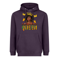 Plum beautiful black queen Heavyweight Hoodie - texasbilliewilder
