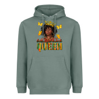 Sage beautiful black queen Heavyweight Hoodie - texasbilliewilder