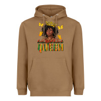 Toasted Coconut beautiful black queen Heavyweight Hoodie - texasbilliewilder
