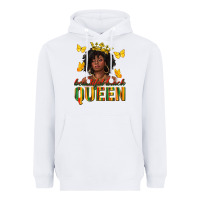 White beautiful black queen Heavyweight Hoodie - texasbilliewilder