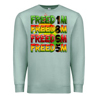Seafoam freedom freedom freedom freedom 1865 Premium Sweatshirt - Zillion Design Studio