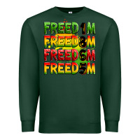 Sports Green freedom freedom freedom freedom 1865 Premium Sweatshirt - Zillion Design Studio