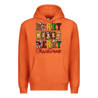 Carrot merry merry merry christmas ado Premium Hoodie - AdoDesignShop
