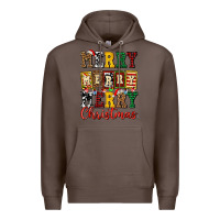 Coffee merry merry merry christmas ado Premium Hoodie - AdoDesignShop