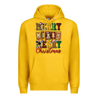 Lemon merry merry merry christmas ado Premium Hoodie - AdoDesignShop