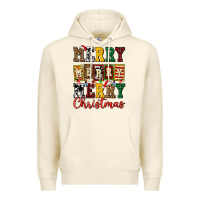 Sandshell merry merry merry christmas ado Premium Hoodie - AdoDesignShop