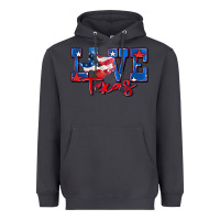 Smoke love texas map Heavyweight Hoodie - Zillion Design Studio