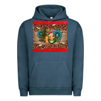 Pigment Midnight Navy christmas trees gemstone Urban Hoodie - AdoDesignShop