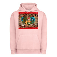 Pigment Salmon christmas trees gemstone Urban Hoodie - AdoDesignShop