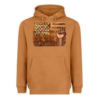 Meerkat American melanin flag Heavyweight Hoodie - texasbilliewilder