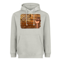Moon Dust American melanin flag Heavyweight Hoodie - texasbilliewilder