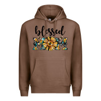 Chestnut blessed mom Premium Hoodie - JahusDesignShop