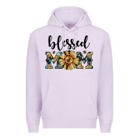 Lilac blessed mom Premium Hoodie - JahusDesignShop