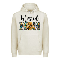Oatmeal Heather blessed mom Premium Hoodie - JahusDesignShop