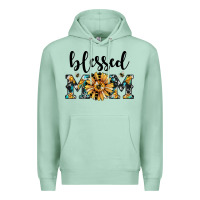 Seafoam blessed mom Premium Hoodie - JahusDesignShop