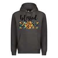 Smoke blessed mom Premium Hoodie - JahusDesignShop