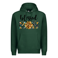 Sports Green blessed mom Premium Hoodie - JahusDesignShop