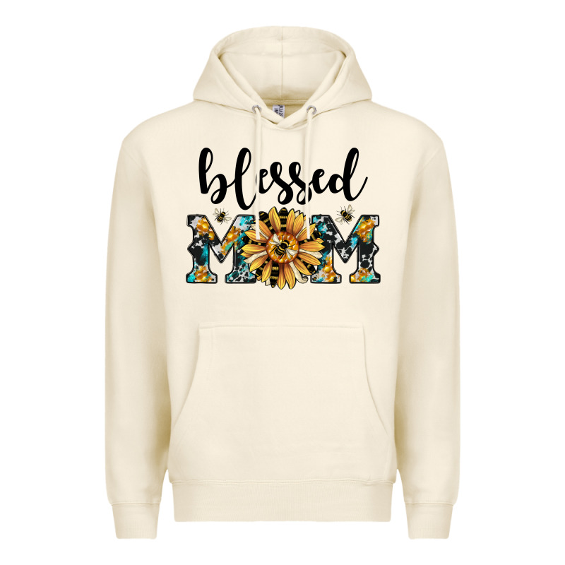Blessed Mom Premium Hoodie by JahusDesignShop | Teevron