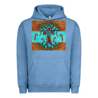 Pigment Pebble Blue christmas cross gemstone Urban Hoodie - AdoDesignShop