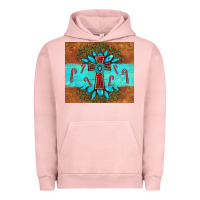 Pigment Salmon christmas cross gemstone Urban Hoodie - AdoDesignShop
