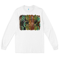 White western camouflage brushstroke Long Sleeve Tee - BarkalooDesign