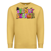 Antique Gold Spooky Season Premium Sweatshirt - texasbilliewilder