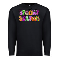 Black Spooky Season Premium Sweatshirt - texasbilliewilder