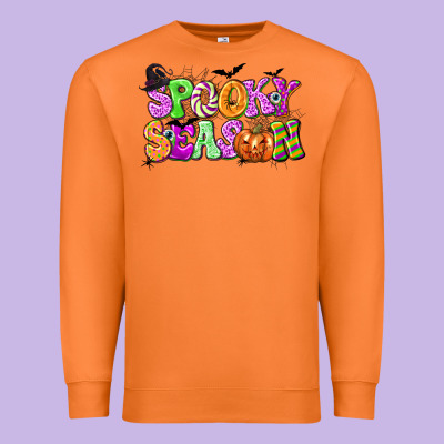 Spooky Season Premium Sweatshirt Designed By Texasbilliewilder