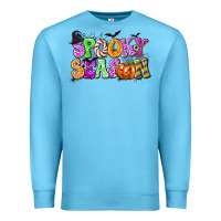 Ocean Blue Spooky Season Premium Sweatshirt - texasbilliewilder