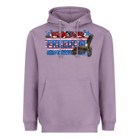 Lavender long live freedom Heavyweight Hoodie - Zillion Design Studio
