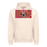 Sandshell easter heifer with bunny ears and glasses license plate Urban Hoodie - Artiststas