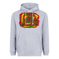 Heather Grey black history background Heavyweight Hoodie - texasbilliewilder