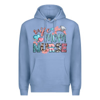 Colony Blue wife mom nurse Premium Hoodie - BundleAndBundleShop