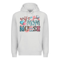 Dove Grey wife mom nurse Premium Hoodie - BundleAndBundleShop
