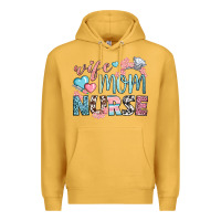 Mustard wife mom nurse Premium Hoodie - BundleAndBundleShop