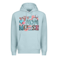 Blue Mist wife mom nurse Premium Hoodie - BundleAndBundleShop