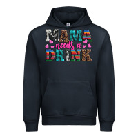 Navy western mama needs a drink Urban Hoodie - Artiststas