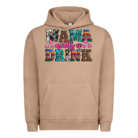 Pigment Burro western mama needs a drink Urban Hoodie - Artiststas