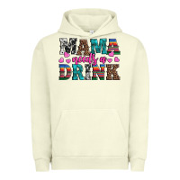 Pigment Pistachio western mama needs a drink Urban Hoodie - Artiststas