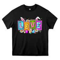 Black Love Easter Heavy Core Tee - CowhideDigitalArt