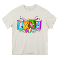 Cream Love Easter Heavy Core Tee - CowhideDigitalArt