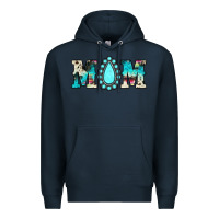 Navy mom Premium Hoodie - JahusDesignShop