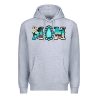 Heather Grey mom Premium Hoodie - JahusDesignShop
