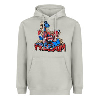 Moon Dust freedom rock hand Heavyweight Hoodie - Zillion Design Studio