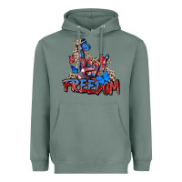 Sage freedom rock hand Heavyweight Hoodie - Zillion Design Studio