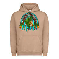 Pigment Burro western cactus and sunflower mama rainbow Urban Hoodie - Artiststas