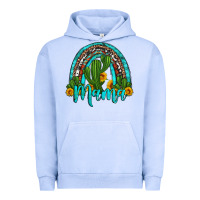 Pigment Grape Ice western cactus and sunflower mama rainbow Urban Hoodie - Artiststas