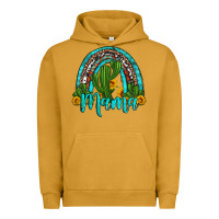 Pigment Peanut Butter western cactus and sunflower mama rainbow Urban Hoodie - Artiststas