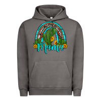 Pigment Tornado western cactus and sunflower mama rainbow Urban Hoodie - Artiststas